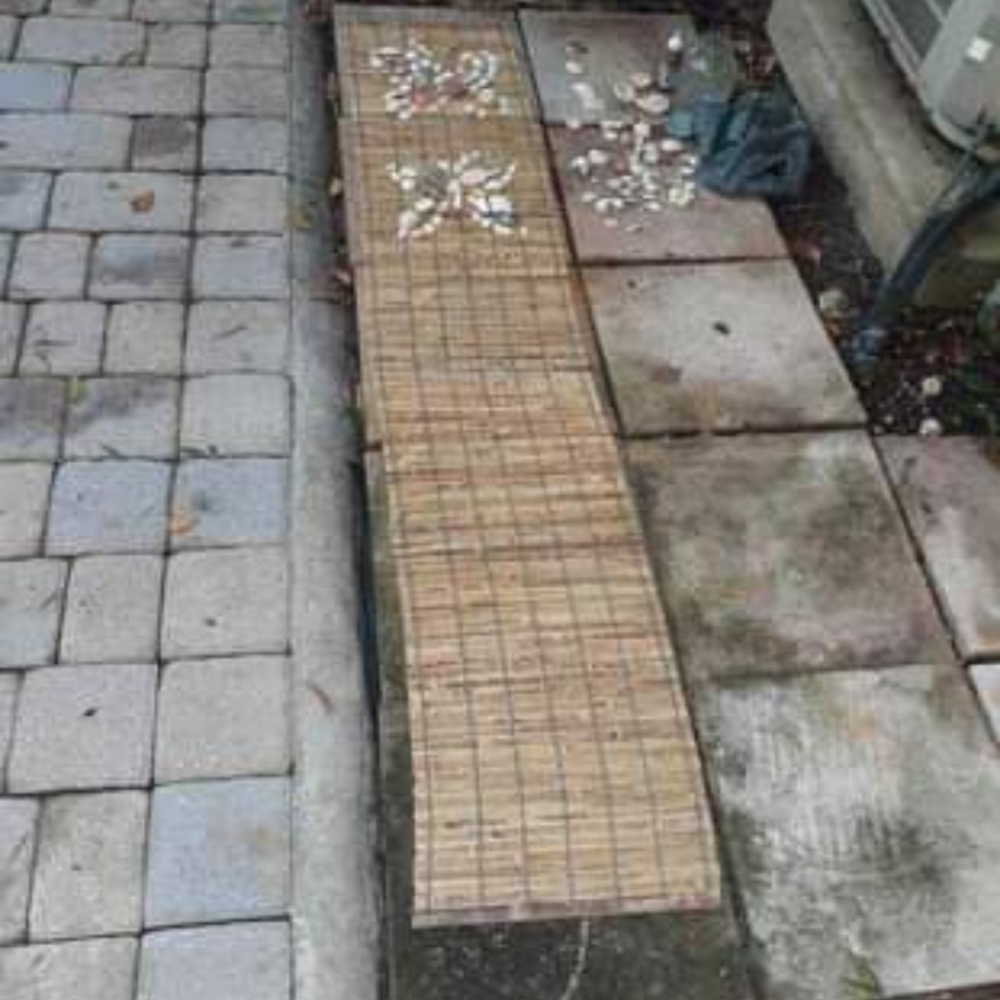 Homemade shell decor